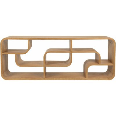 Dubová knihovna ZUIVER SEVEN 160x60 cm – Zboží Mobilmania