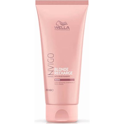 Wella Invigo Blonde Recharge Warm Blonde Conditioner 200 ml – Zboží Dáma