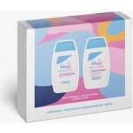 SebaMed Baby Extra jemná mycí emulze 200 ml + tělové mléko 200 ml, pro děti – Zboží Mobilmania