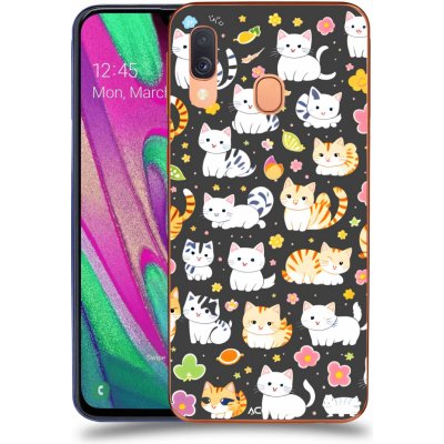 Pouzdro ACOVER Samsung Galaxy A40 A405F s motivem Little cats – Zbozi.Blesk.cz