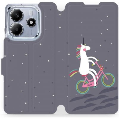 Mobiwear - Xiaomi Redmi Note 14 5G - V024P Jednorožec na kole – Zbozi.Blesk.cz