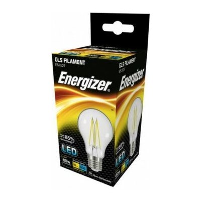 Energizer S12865 Filament Clear žárovka 6.2W patice E27 2700K 806lm 15000h S12865 – Zbozi.Blesk.cz