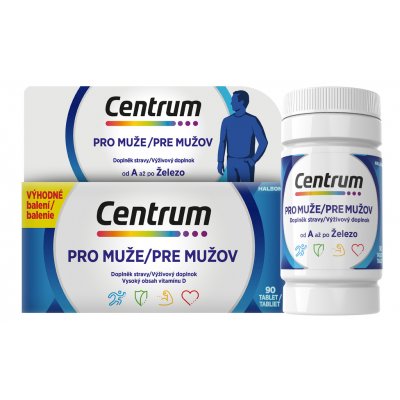 Centrum Multivitamín pro muže 90 tablet – Hledejceny.cz