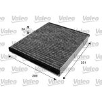 Filtr, vzduch v interiéru VALEO 715628
