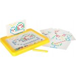 KIK KX3858 Magnetická kreslící tabulka žlutá – Hledejceny.cz