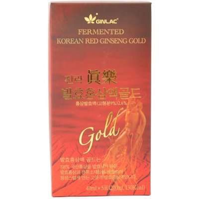 Ginlac Ženšen Power drink gold 200 ml – Zboží Mobilmania