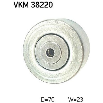 Napínací kladka, žebrovaný klínový řemen SKF VKM 38220