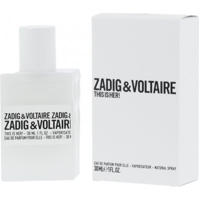 Zadig & Voltaire This is Her! parfémovaná voda dámská 30 ml – Hledejceny.cz