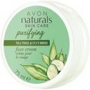 Avon Naturals osvěžující pleťový krém s čajovníkem a okurkou 75 ml