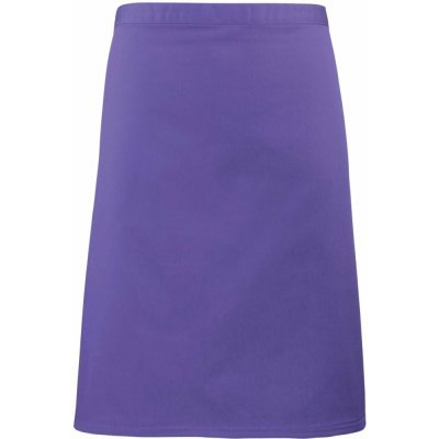 Premier Zástěra Colours PR 151 do pasu krátká COT39015135099-purple Purpurová – Hledejceny.cz