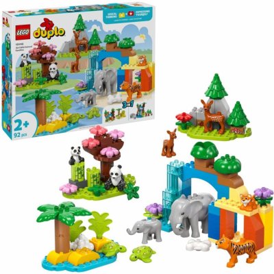 LEGO® DUPLO® 10446 Rodinky divokých zvířat – Zboží Živě