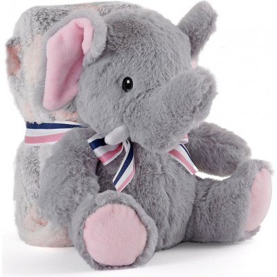 Lamour L24179 dětská dečka s plyšovým sloníkem – Zboží Dáma