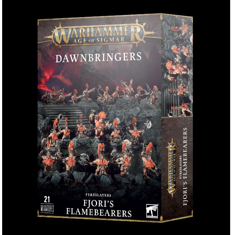 GW Warhammer Dawnbringers: Fyreslayers Fjori\'s Flamebearers