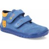 Dětské kotníkové boty Fare Bare Barefoot kotníková obuv s membránou B5426201 modrá