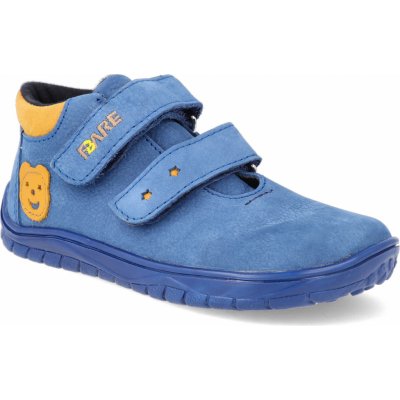 Fare Bare Barefoot kotníková obuv s membránou B5426201 modrá