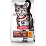 Hill's Science Plan Feline Adult Hairball for Indoor cats Chicken 3 kg – Hledejceny.cz