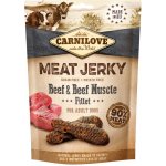 Carnilove Jerky Beef with Beef Muscle Fillet 100 g – Sleviste.cz