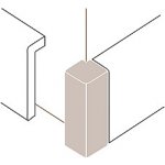 Parador Vnější roh bílá SL 21 – Sleviste.cz