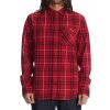 Pánská Košile DC Marshal LS XRWK/chili pepper/ white plaid