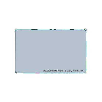 OEM Bezkontaktní ISO karta RFID / 125 kHz / RO / vytisknuté číslo tagu na kartě (RFID-CARD-LF)
