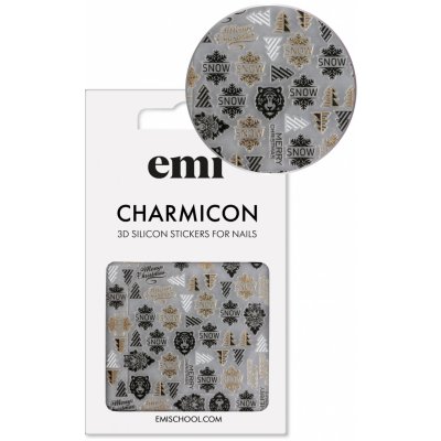 E.Mi Charmicon 3D Silicone Stickers 201 Tiger samolepka – Zbozi.Blesk.cz