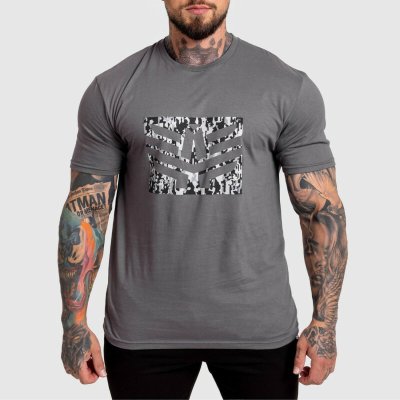 Iron Aesthetics pánské tričko Tactical šedé – Zboží Mobilmania
