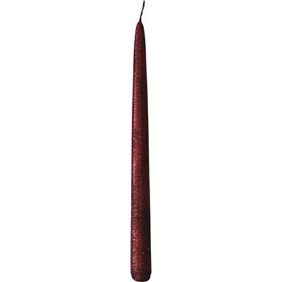Vánoční svíčka kónická TAURUS 29 cm červená – Hledejceny.cz