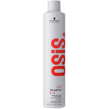 Schwarzkopf Osis+ Elastic Medium Hold Hairspray Rychleschnoucí lak na vlasy se středně silnou fixací 500 ml