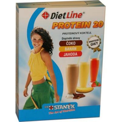 DR.STANĚK Dietline protein 20kokteil 75 g – Zboží Mobilmania