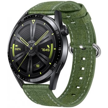 BStrap Denim řemínek na Samsung Galaxy Watch Active 2 40/44mm, olive green SSG030C08