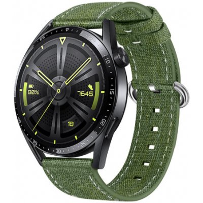 BStrap Denim řemínek na Samsung Galaxy Watch Active 2 40/44mm, olive green SSG030C08 – Zbozi.Blesk.cz