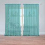 Sablio Záclony Nefritová: 2ks 150x250cm – Hledejceny.cz