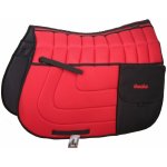 MANMAT Dečka podsedlová TRAIL s kapsami červená velké polstrování – Zboží Dáma