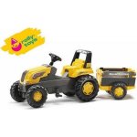 Rolly Toys Rolly Toys Šlapací traktor Rolly Juniors vlečkou červený – Hledejceny.cz