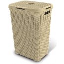 Curver STYLE RATTAN 60 l - krémový