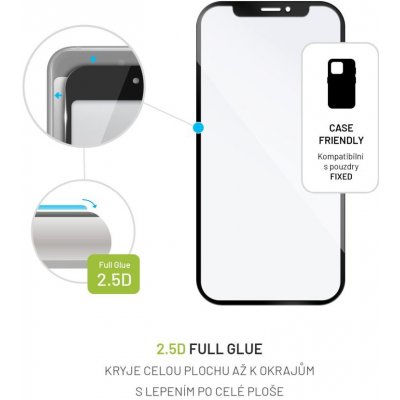 FIXED 2,5D Full-Cover tvrzené sklo 0,33mm Xiaomi Redmi Note 9 4G černé FIXGFA-659-BK – Hledejceny.cz