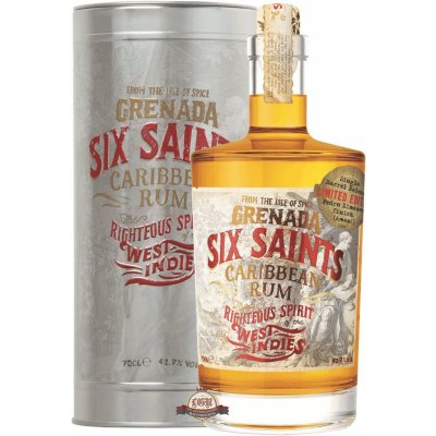 Lost Distillery Six Saints Rum 0,7 l (holá láhev) – Zboží Mobilmania