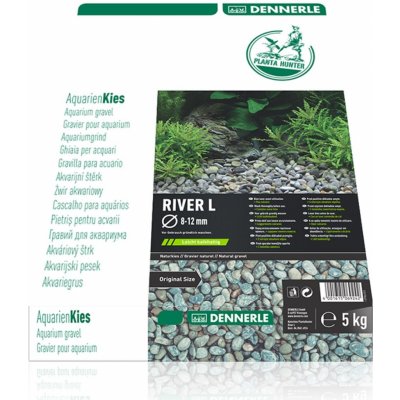 Dennerle přírodní štěrk Plantahunter River L 8-12 mm, 5 kg – Hledejceny.cz