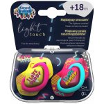 Canpol Babies symetrických silikon Neon Love Baby růžovo žlutá 2 ks – Hledejceny.cz