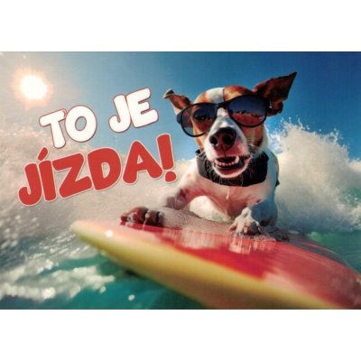 Pohlednice To je jízda! – Zboží Mobilmania
