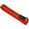 Pásek ke kimonu Kimono pásek Tornado Dynamic Budo - oranžový-zelený
