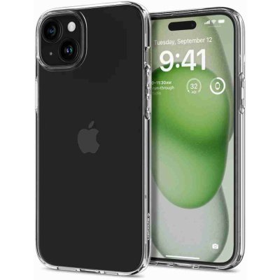 Pouzdro Spigen Liquid Crystal iPhone 15 Plus Crystal čiré – Zboží Mobilmania