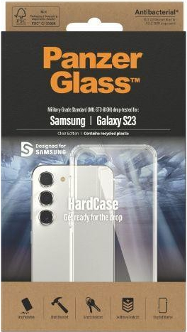 Pouzdro PanzerGlass HardCase čiré, Samsung Galaxy S23 0433