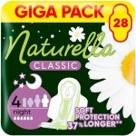 Naturella Hygienické vložky s křidélky Night Classic vel. 4 28 ks – Zboží Dáma