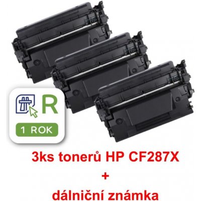 MP print HP CF287X 3ks - kompatibilní