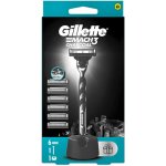 Gillette Mach3 Charcoal + 6 ks hlavic – Zboží Mobilmania