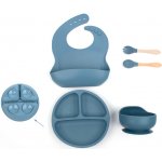 iMex Sada silikonového nádobí pro děti modrá 5 ks – Sleviste.cz