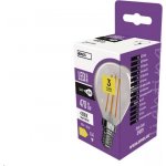 Emos LED žárovka Filament Mini Globe E14 3,4 W 40 W 470 lm neutrální bílá – Hledejceny.cz
