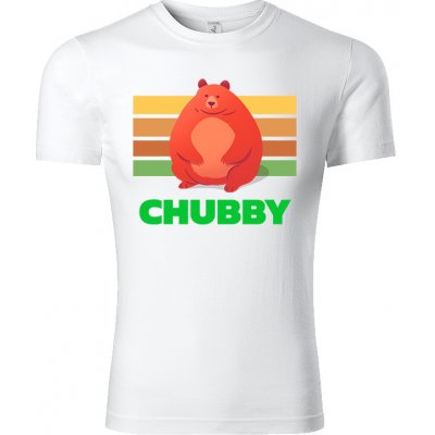 MemeMerch tričko Chubby Petr bílá – Zboží Mobilmania