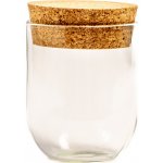 DT Glass Skleněná váza Camia s korkovým víčkem, výška 9 cm – Hledejceny.cz
